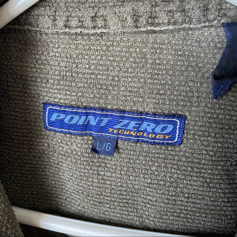 Point Zero Army Green Shacket - Picture 2 of 10